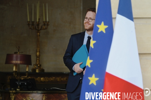 Sébastien LECORNU Premier ministre /  Premiere réunion de travail avec les membres du Gouvernement