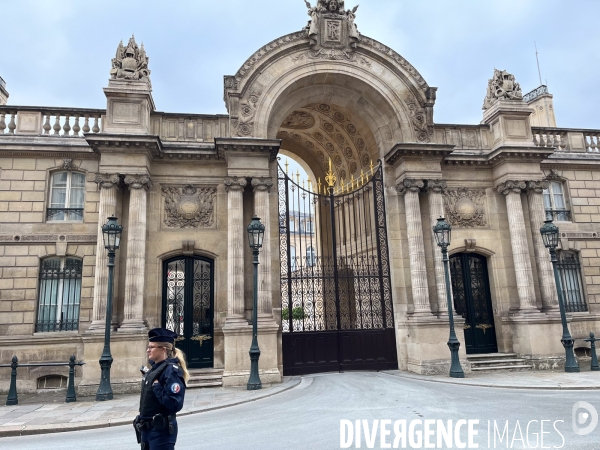 Les chefs de partis a l elysee 