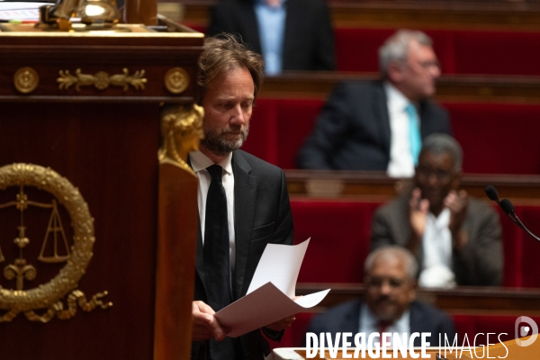 Sébastien Lecornu. Assemblée nationale. Discours de politique générale.