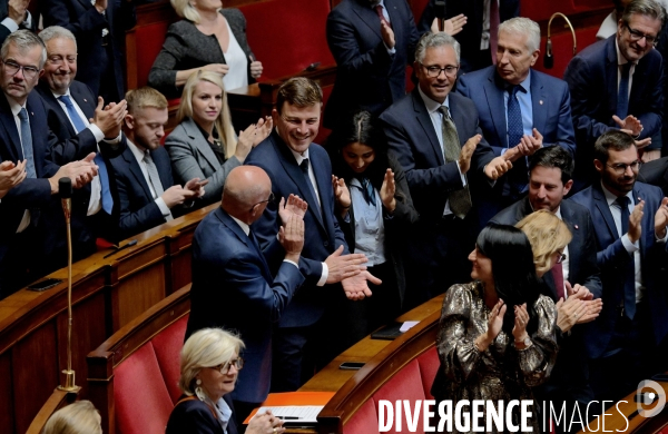 Sebastien Lecornu prononce sa déclaration de politique générale