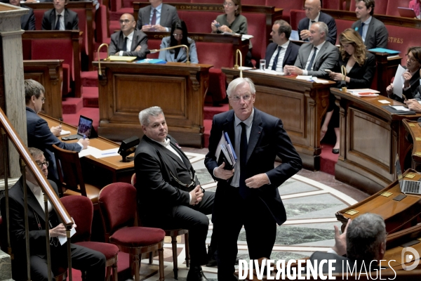 Sebastien Lecornu prononce sa déclaration de politique générale