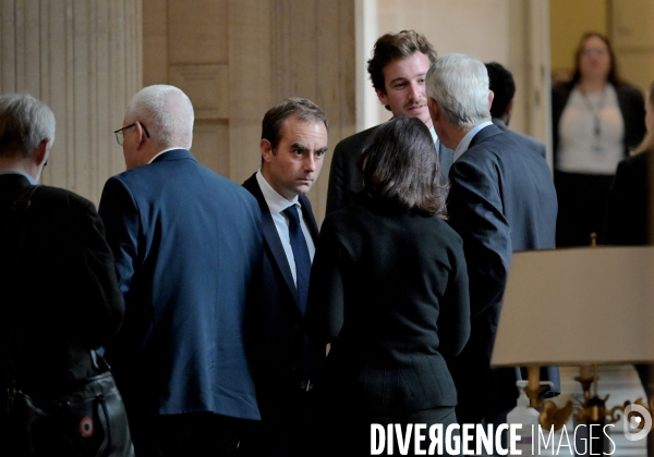 Sebastien Lecornu prononce sa déclaration de politique générale