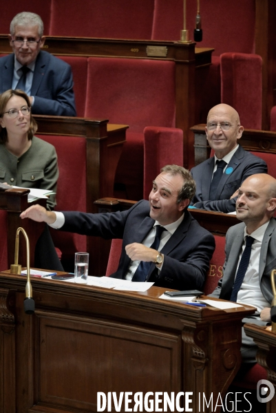 Sebastien Lecornu prononce sa déclaration de politique générale
