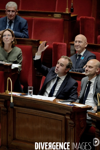 Sebastien Lecornu prononce sa déclaration de politique générale