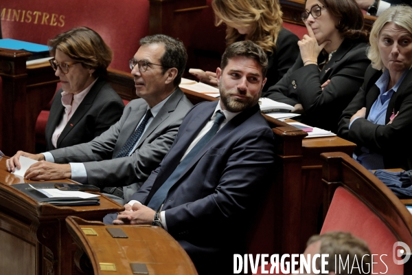 Sebastien Lecornu prononce sa déclaration de politique générale