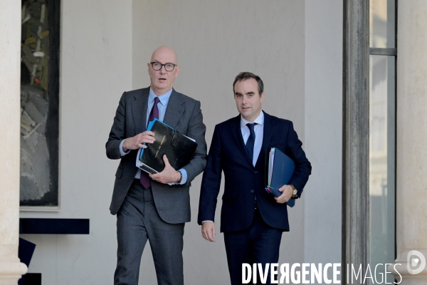 Premier conseil des ministres du gouvernement Lecornu