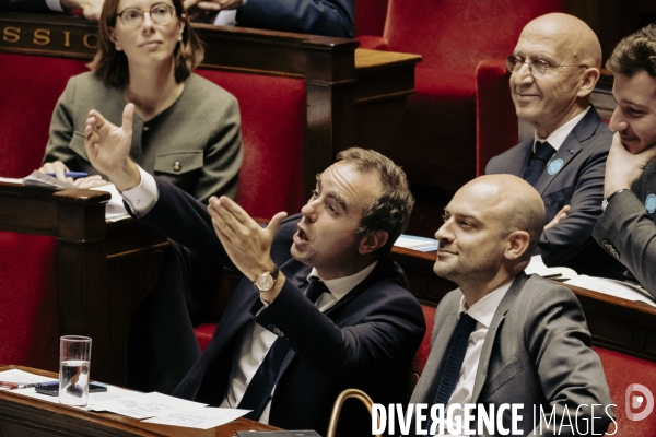 Discours de politique générale, Sébastien Lecornu