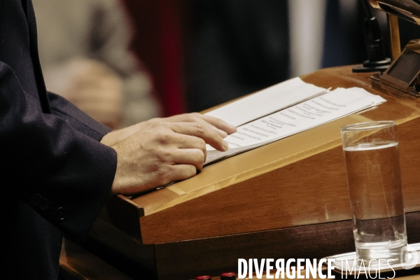 Discours de politique générale, Sébastien Lecornu