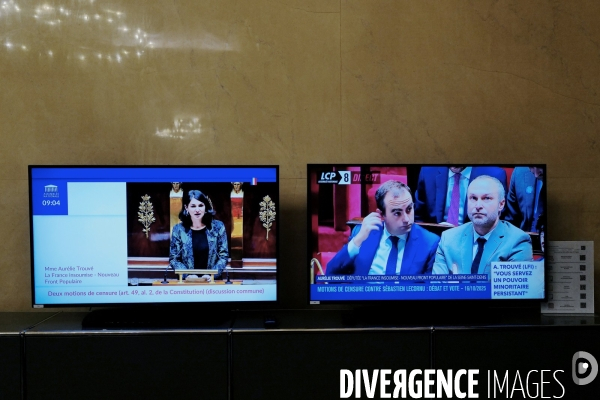 Sébastien Lecornu échappe à la censure, le gouvernement se maintient 