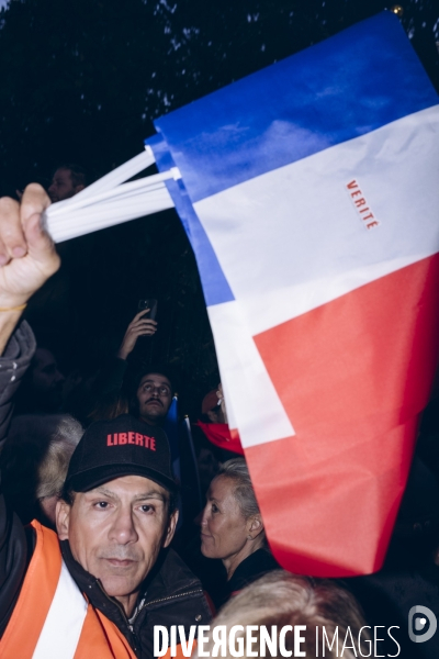 Départ de Nicolas Sarkozy vers la prison