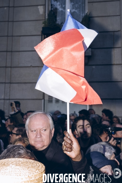 Départ de Nicolas Sarkozy vers la prison