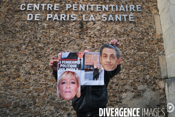 Nicolas Sarkozy incarcéré