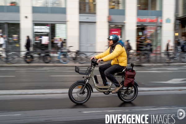 Les parisiens à vélo