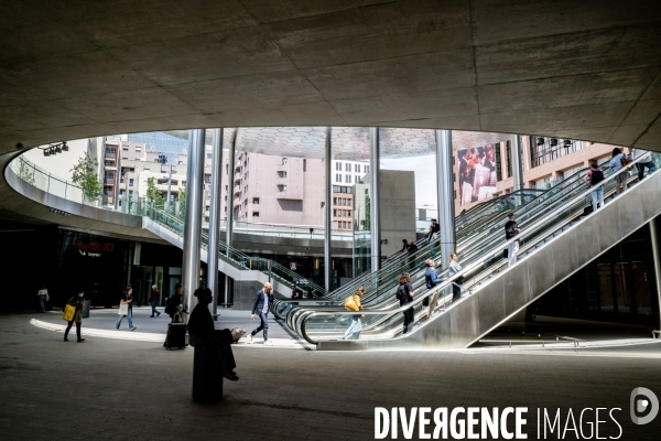 Lyon : quartier de la Part-Dieu.