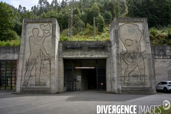 Centrales hydroélectriques de La Malva et Miranda, Espagne, septembre 2025.