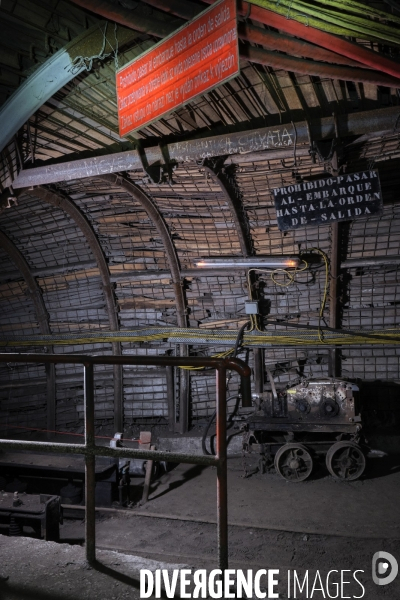 Pozo Soton, une mine de charbon arrêtée de l’entreprise Hunosa, Espagne, septembre 2025.