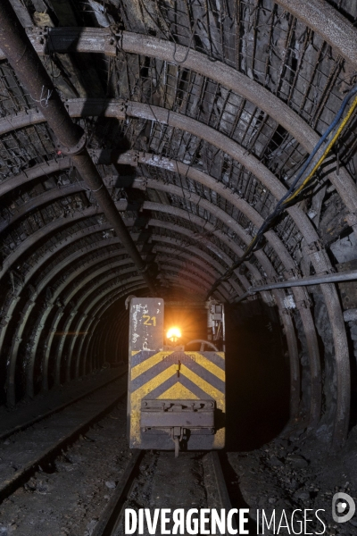 Pozo Soton, une mine de charbon arrêtée de l’entreprise Hunosa, Espagne, septembre 2025.