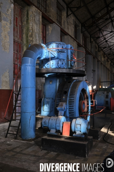 Pozo Soton, une mine de charbon arrêtée de l’entreprise Hunosa, Espagne, septembre 2025.
