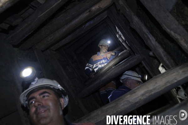 Pozo Soton, une mine de charbon arrêtée de l’entreprise Hunosa, Espagne, septembre 2025.