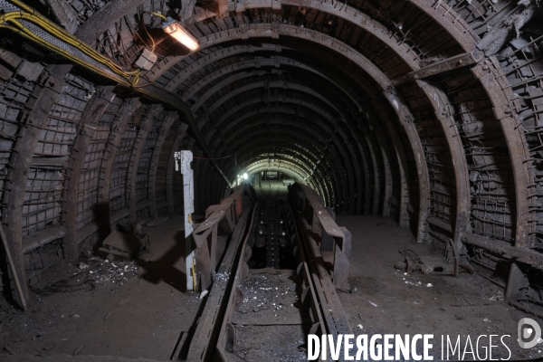 Pozo Soton, une mine de charbon arrêtée de l’entreprise Hunosa, Espagne, septembre 2025.