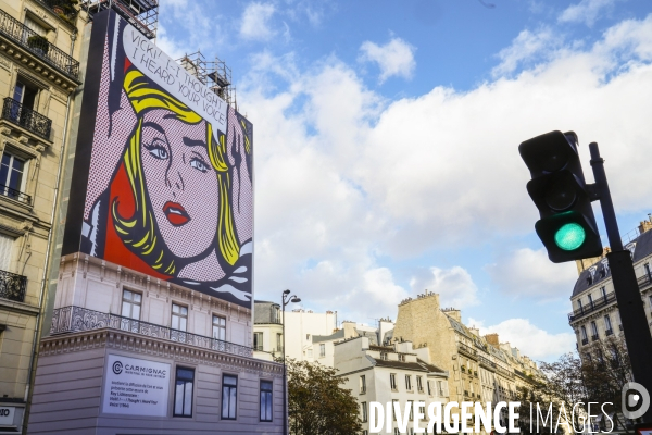 Echafaudage carmignac roy lichtenstein saint germain des pres