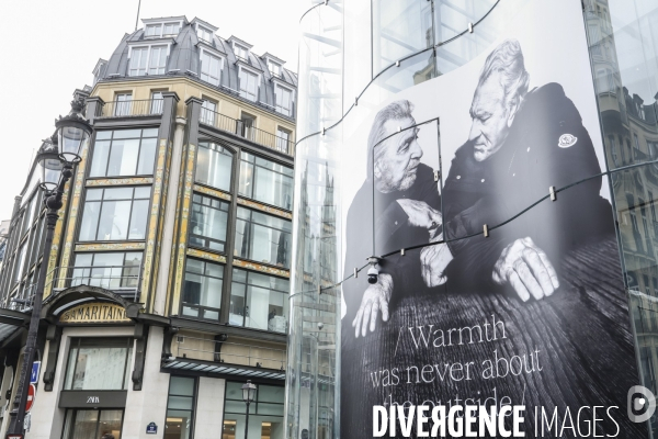 Publicite moncler reunit al pacino et robert de niro a la samaritaine