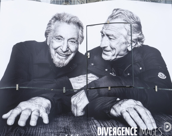 Publicite moncler reunit al pacino et robert de niro a la samaritaine