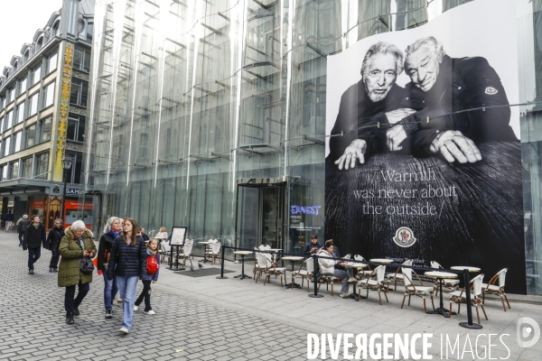 Publicite moncler reunit al pacino et robert de niro a la samaritaine