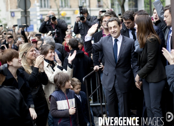 Vote nicolas sarkozy -2 eme tour de l élection présidentielle