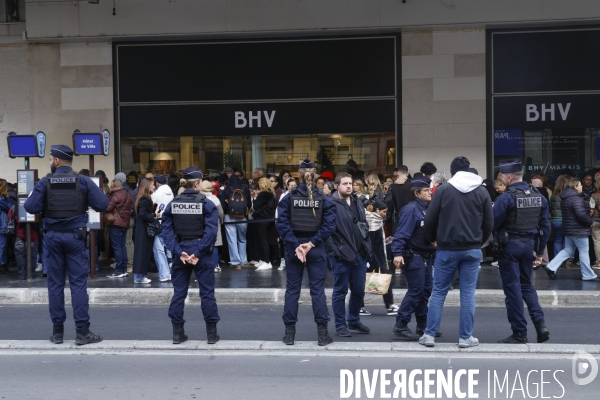 Ouverture de shein au bhv de paris