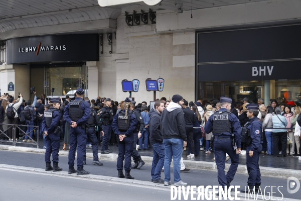 Ouverture de shein au bhv de paris