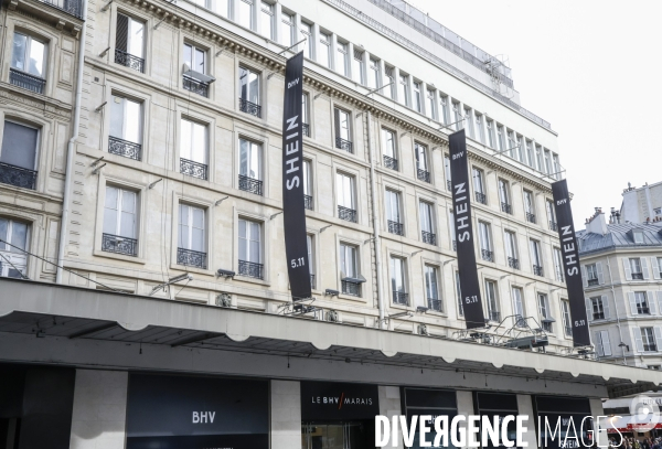 Ouverture de shein au bhv de paris