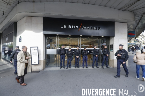 Ouverture de shein au bhv de paris