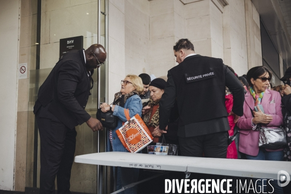 Ouverture de Shein au BHV