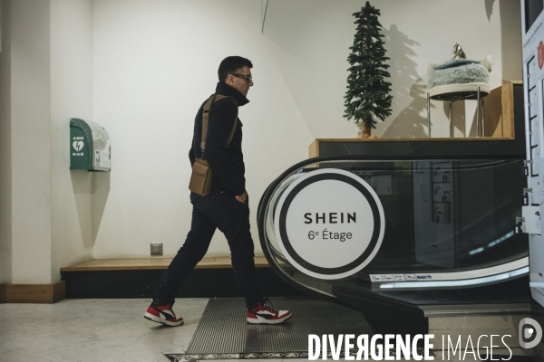 Ouverture de Shein au BHV