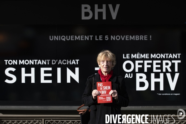 La boutique Shein ouvre au BHV