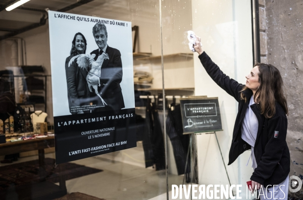 Ouverture du 1er magasin shein a paris, au bhv.