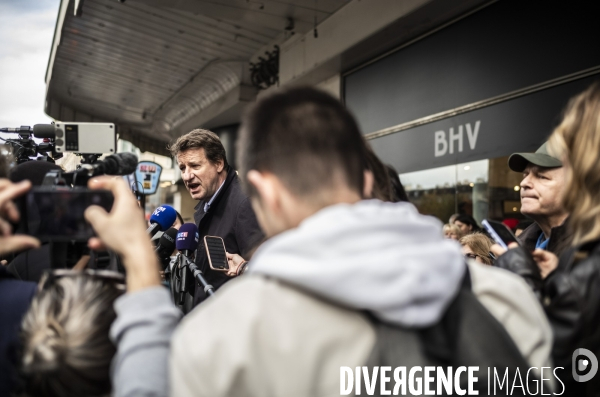 Ouverture du 1er magasin shein a paris, au bhv.