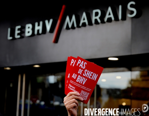 Ouverture du magasin Shein au BHV
