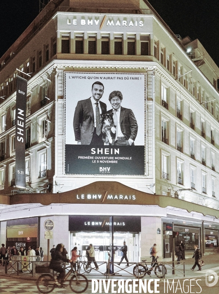 BHV Marais SHEIN Cinq Novembre 2025