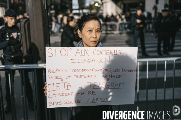 Ouverture du magasin Shein au BHV