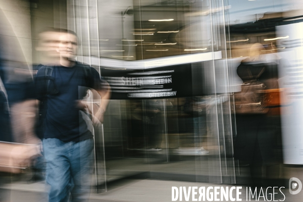 Ouverture du magasin Shein au BHV