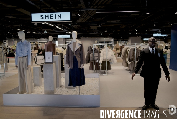 Ouverture du magasin Shein au BHV