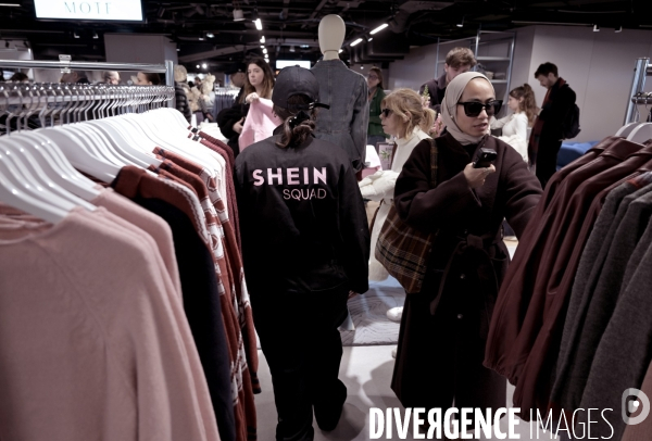 Ouverture du magasin Shein au BHV