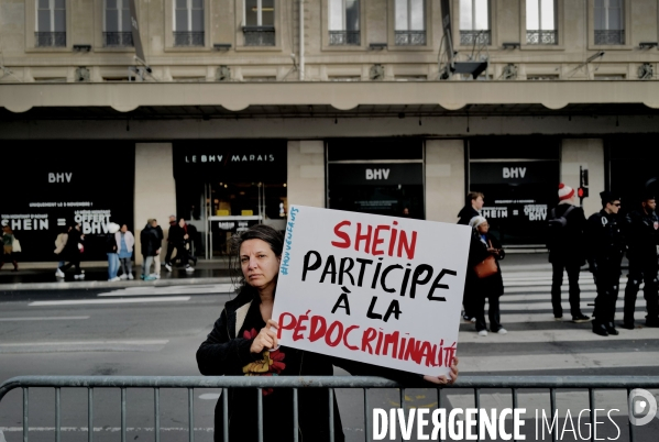 Ouverture du magasin Shein au BHV