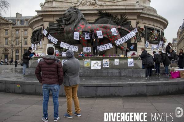 Hommage à charlie hebdo
