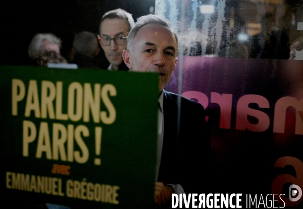 Inauguration du local de campagne d’emmanuel grégoire