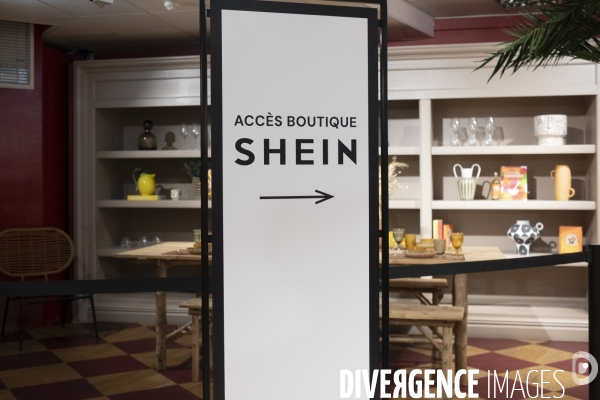 La boutique Shein ouvre au BHV