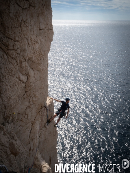 Escalade dans les calanques