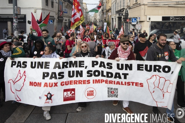 Appelons à la paix mondiale à Marseille